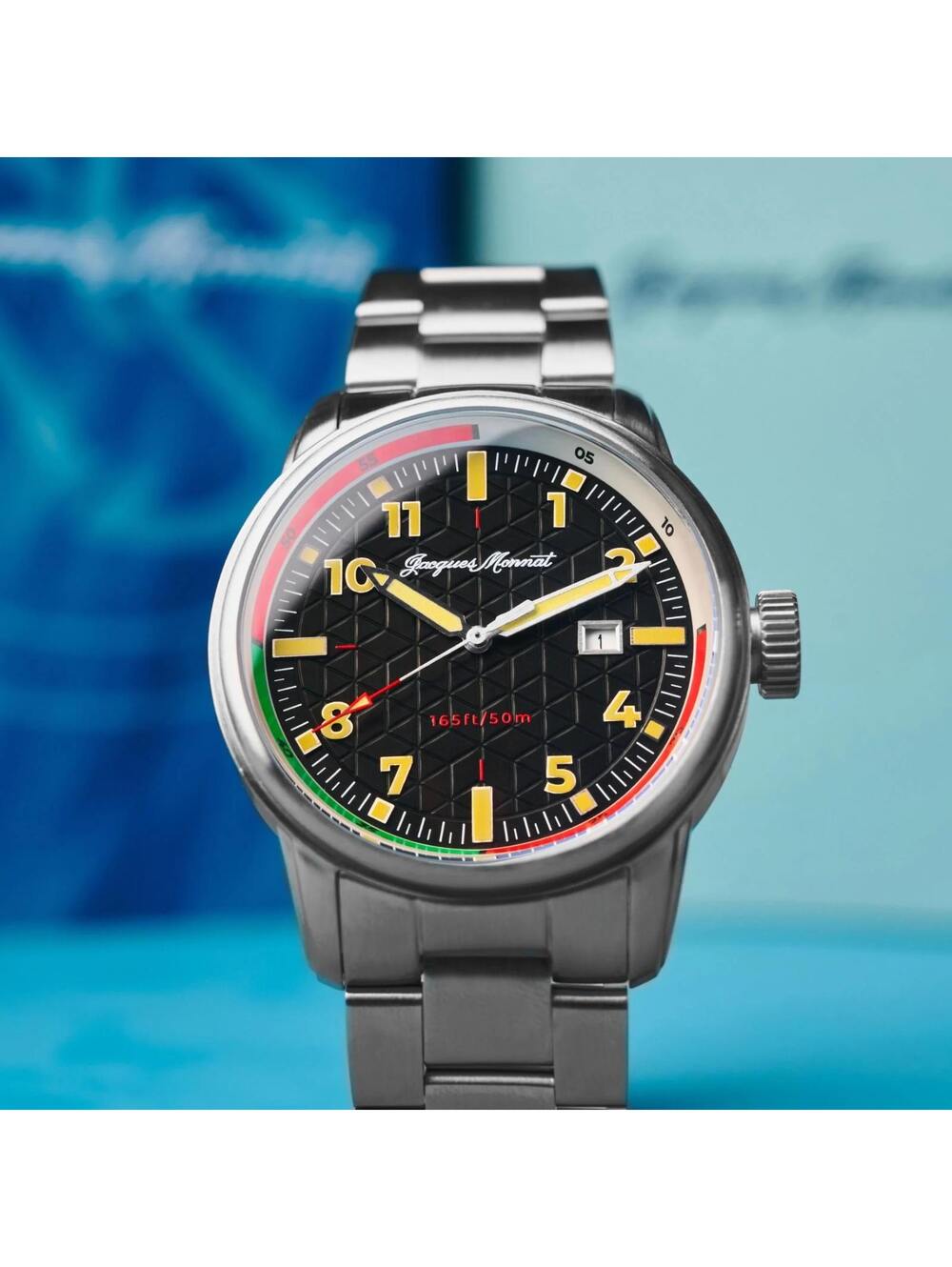 Jacques Monnat Jet Black, 42mm (JQ-3003-11)